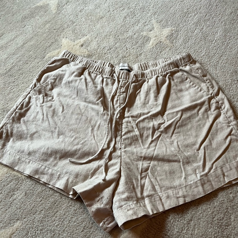 Abercrombie Linen Shorts